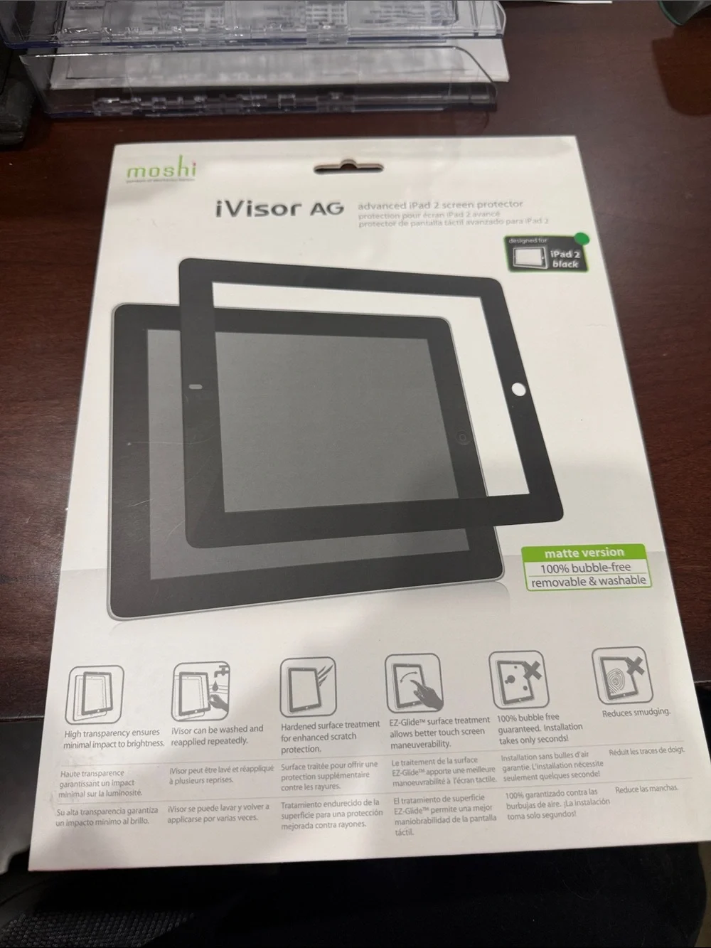 Matte Screen Protector for iPad 2 - Black
